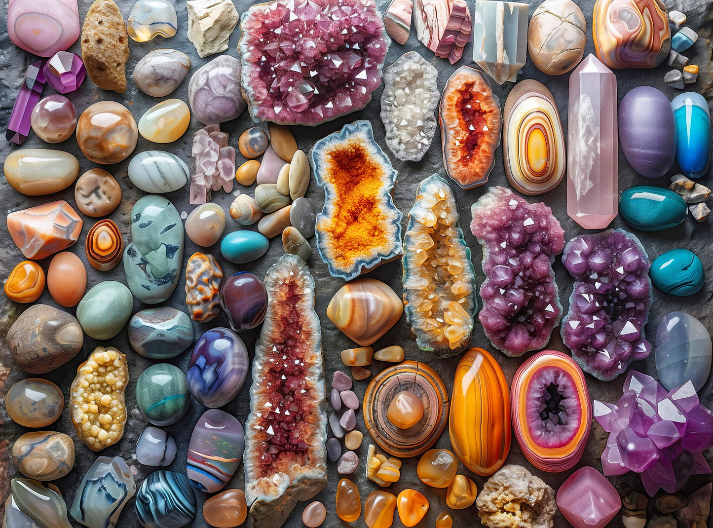Prime Time Puzzles Adult Jigsaw Puzzle 1000 Piece Healing Stones