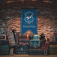 Conquest Journals Harry Potter Ravenclaw Crest Banner, 30'' x 50'' Extra Large Flag, 300D Oxford Cloth, Banners for Birthday Parties, Party Supplies