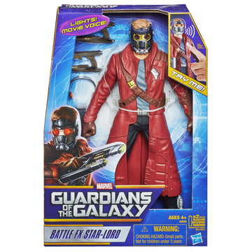 Marvel Guardians of The Galaxy Battle FX Star-Lord Figure, 12"