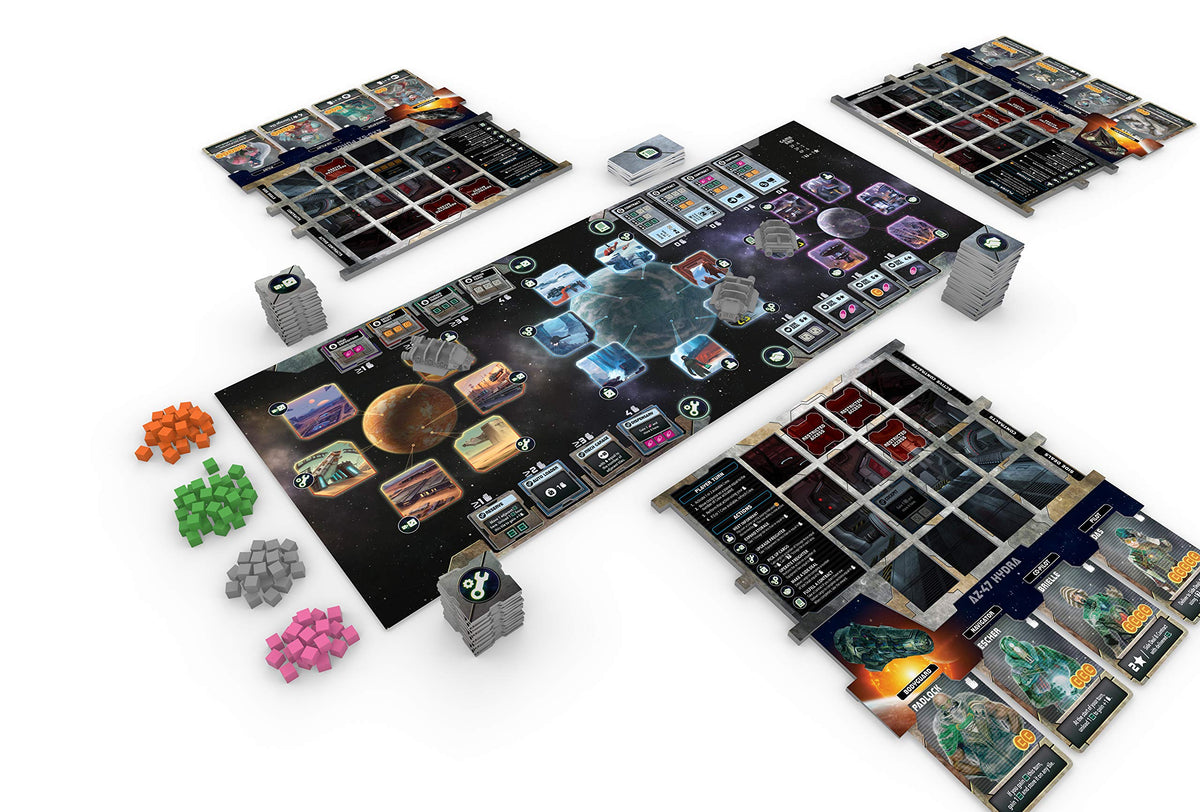 AEG Alderac Entertainment Group (AEG) Scorpius Freighter, Board Game, Smuggle Goods and Passengers, Gain Wealth, Avoid The Authorities, 2-4 Players