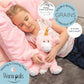 Princess Pink Unicorn - Microwavable & Weighted Plush Stuffed Animal - Heated Plushie for Warmth - Cute, Soft, Cozy Toy for Adults & Children (Boys