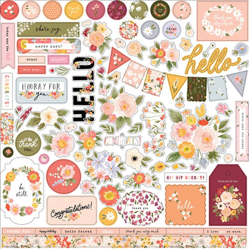 Carta Bella Paper Co. Flora No.5 Element Sticker