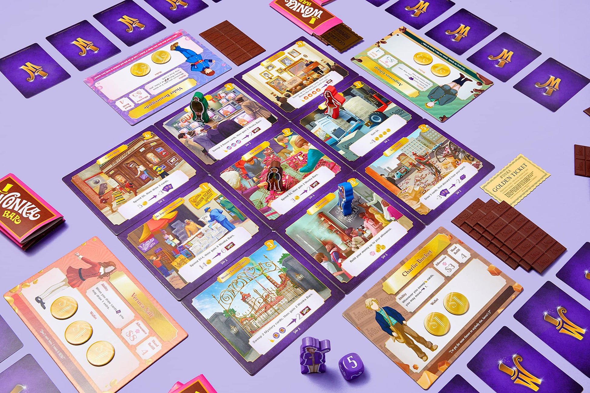 Buffalo Games - Willy Wonka's The Golden Ticket Game, 10 years