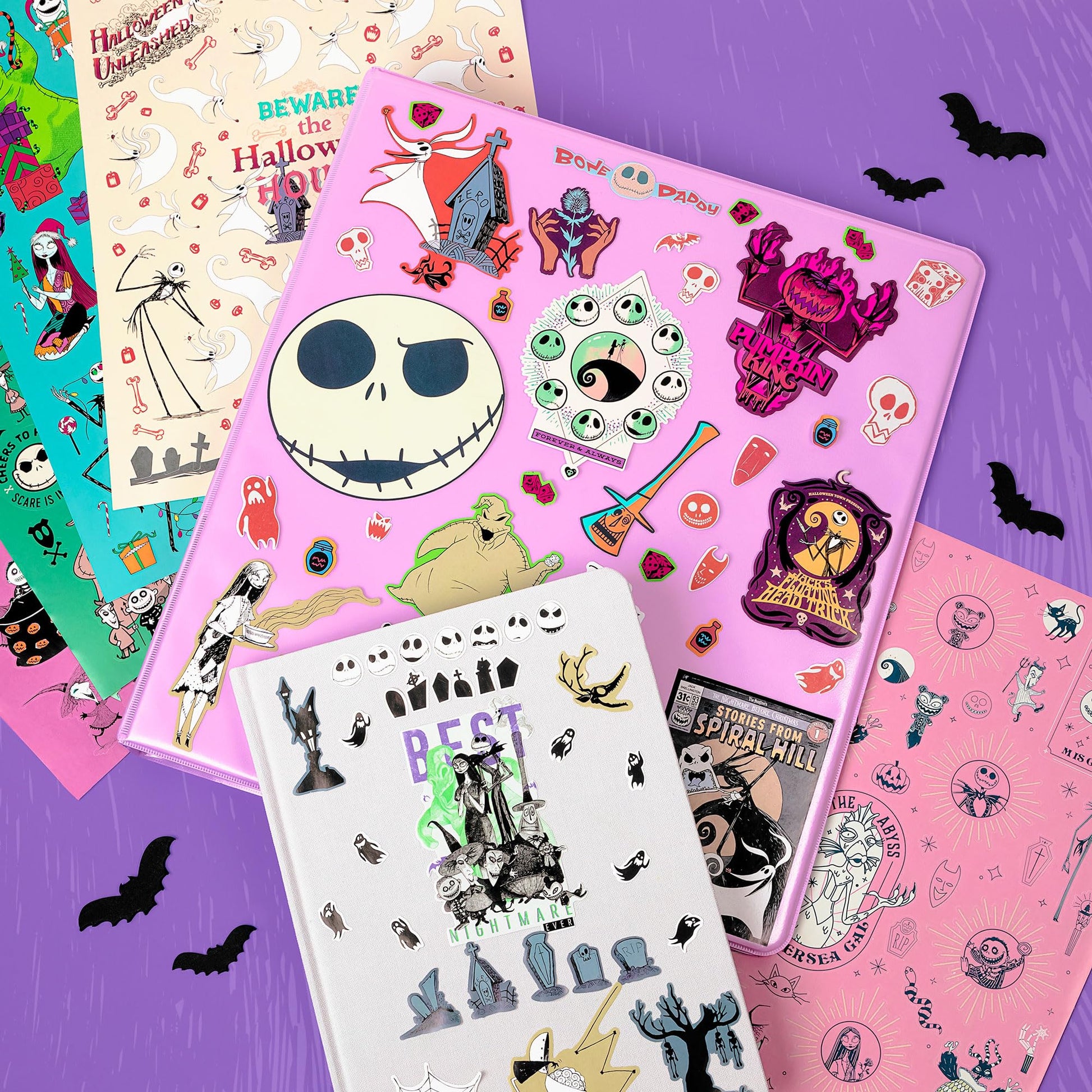 Fashion Angels The Nightmare Before Christmas 2000+ Jumbo Sticker Book