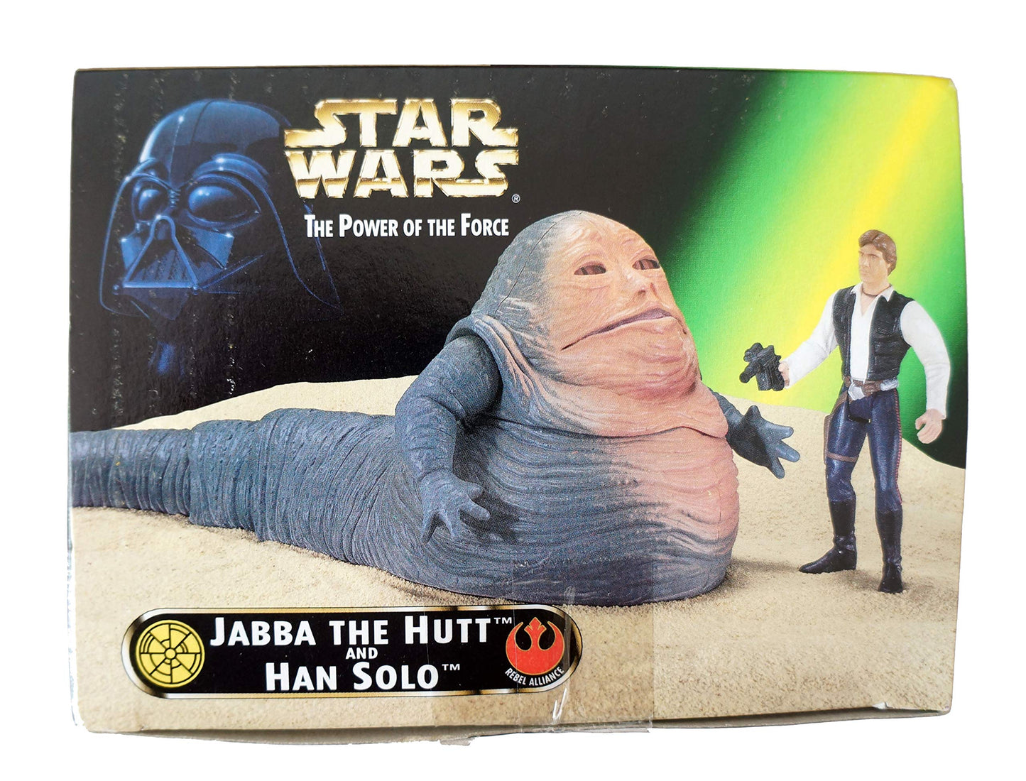 Star Wars Power of The Force Collectors Trilogy Edition Jabba The Hut & Exclusive Hans Solo Boxed Set