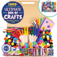 Made By Me Ultimate Craft Box, Art & Craft Activities 1000 Piece Set, Storage Case, Great for Preschool Arts & Crafts, Adult & Group Projects, Craft