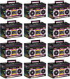 Hegbolke Novelty Boom Favors Boxes - 80s Theme Boom Box 80’s Theme Retro Decorations 1980s Hip Hop Party Supplies Table Centerpieces for Retro Party