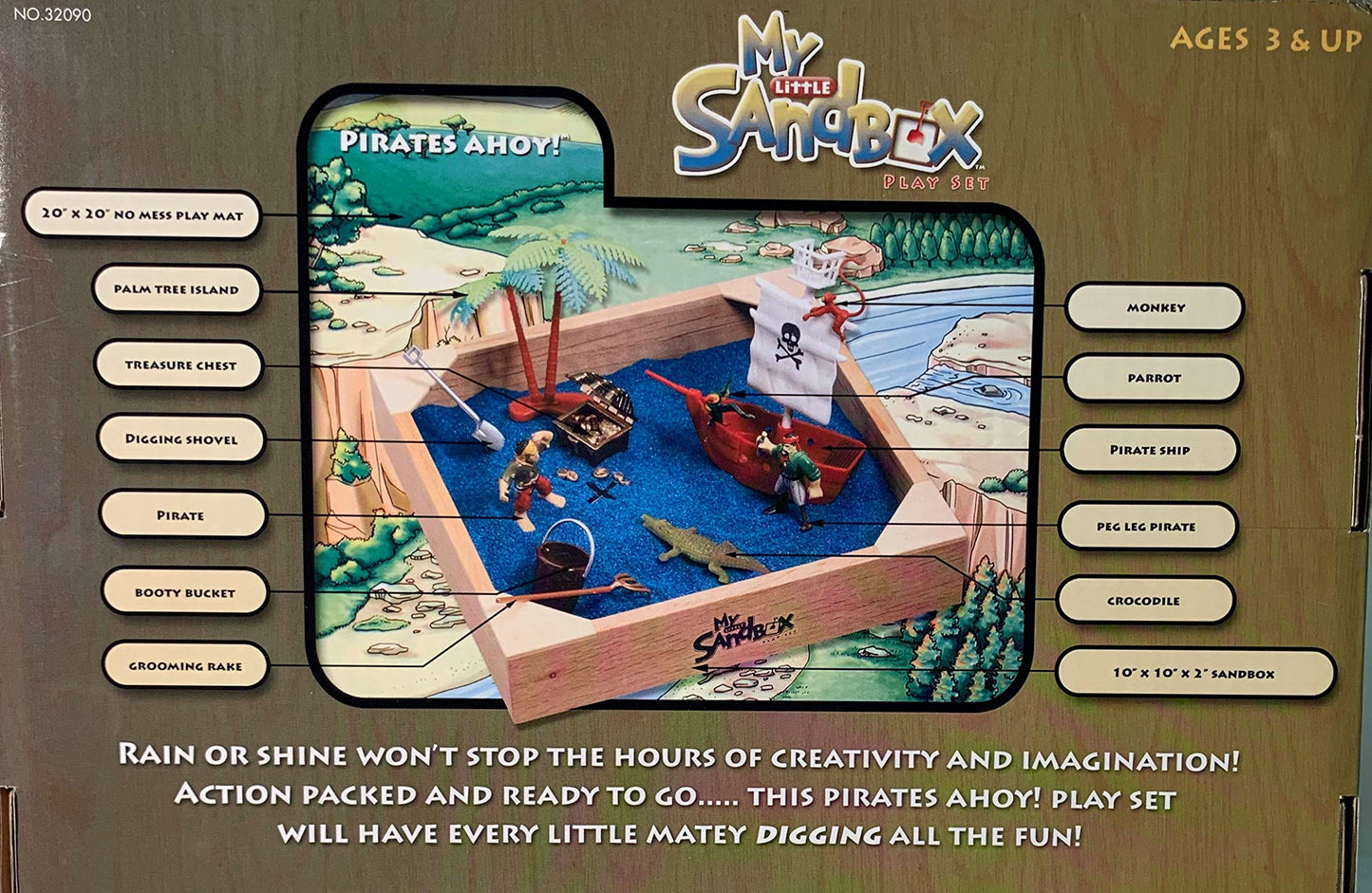 My Little Sandbox - Pirates Ahoy! Play Set