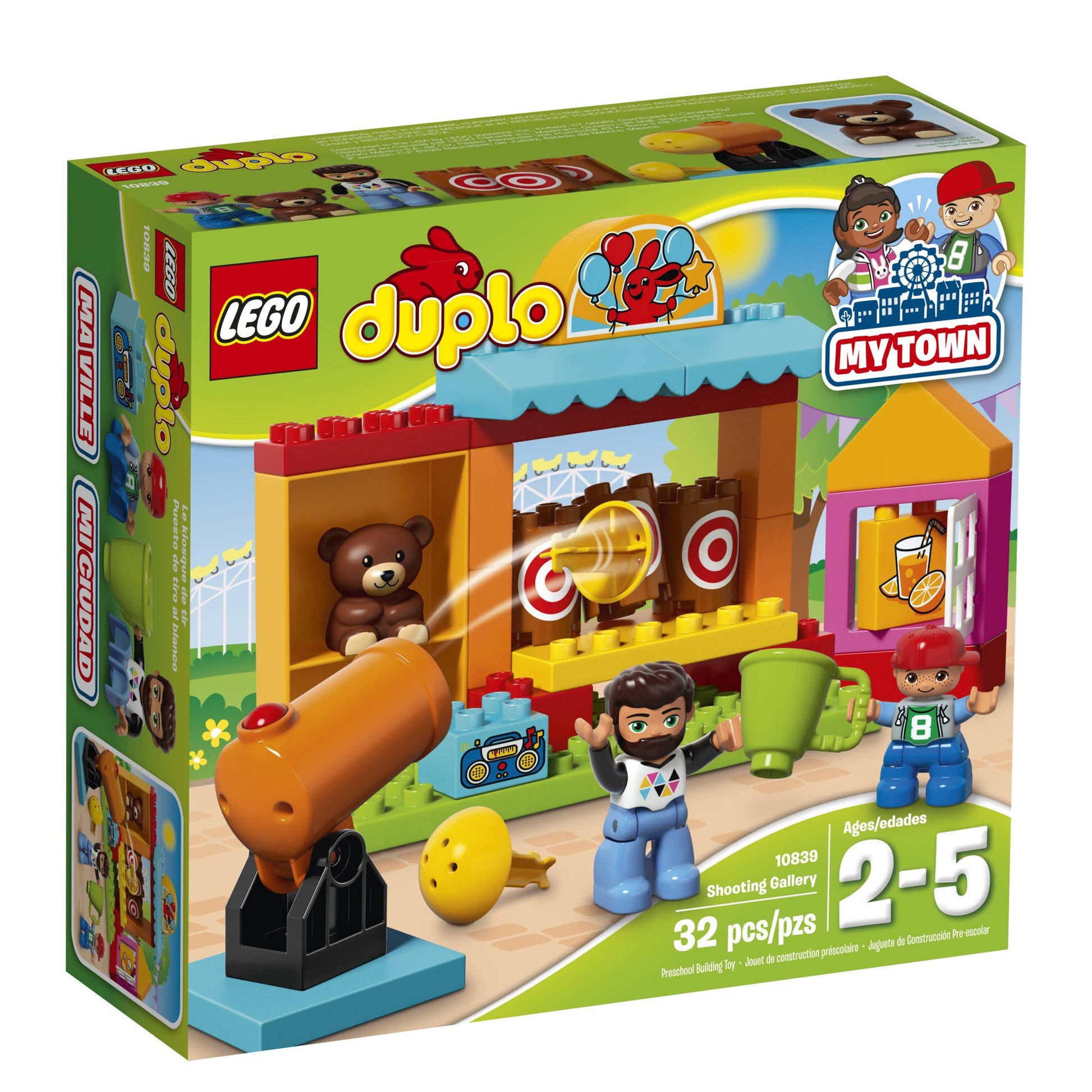 LEGO DUPLO Town 6175777 DUPLO Shooting Gallery 10839, Multi