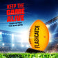 FlashCatch Rechargeable Light Up Football - Glow in The Dark Ball - NO 6 - Gifts for 10 Year Old Boys - 10 Year Old Boy Gifts - Gift for 12 Year Old