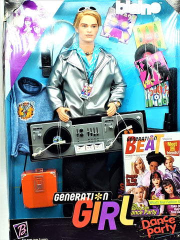 Blaine Doll Barbie Generation Girl Dance Party 1999