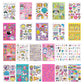 Horizon Group USA Sticker Book with Large and Small Sizes, Kids Stationary for Water Bottle, Notebooks, and Party Favors, Just My Style