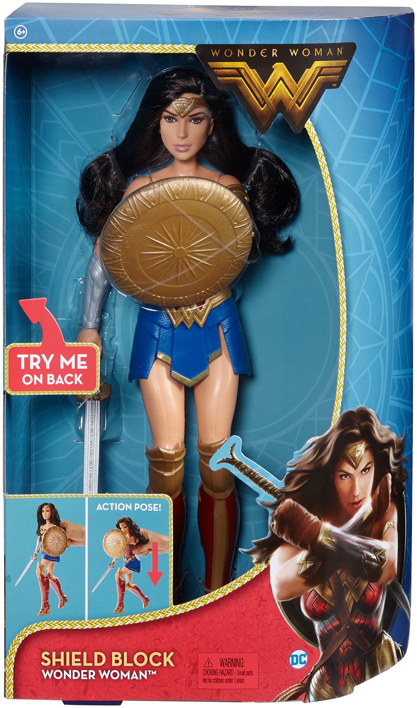 Shield Block Wonder Woman Doll