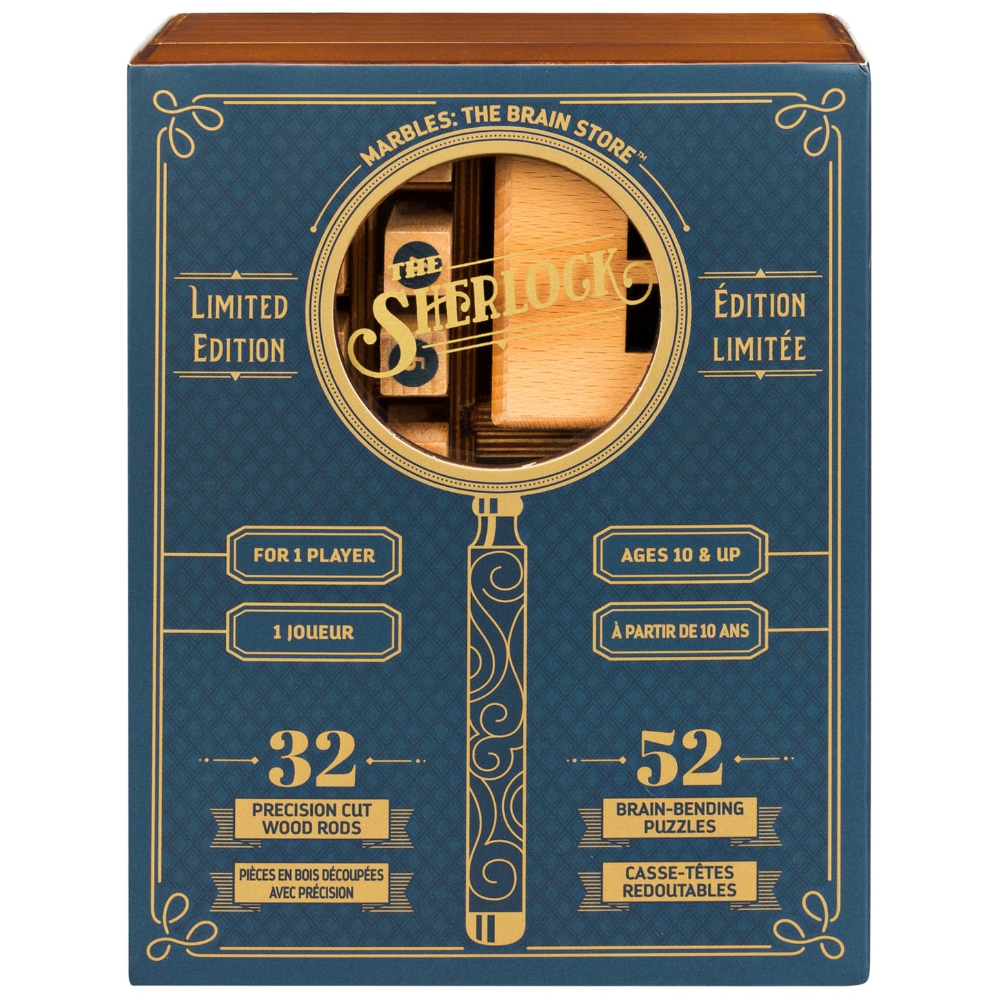 Marbles The Sherlock - Wooden Puzzle Game