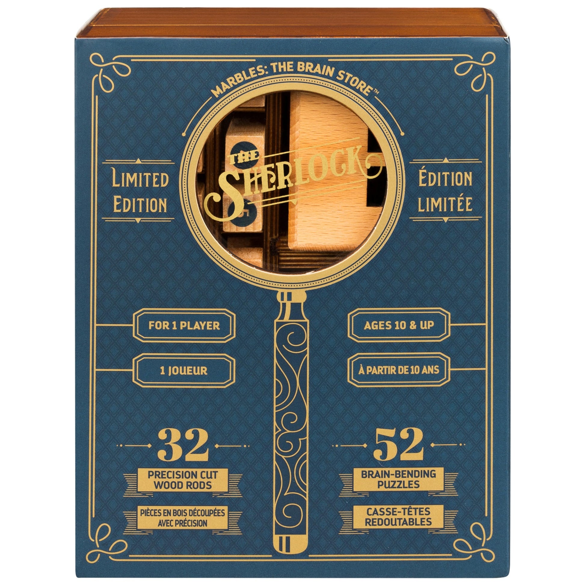 Marbles The Sherlock - Wooden Puzzle Game