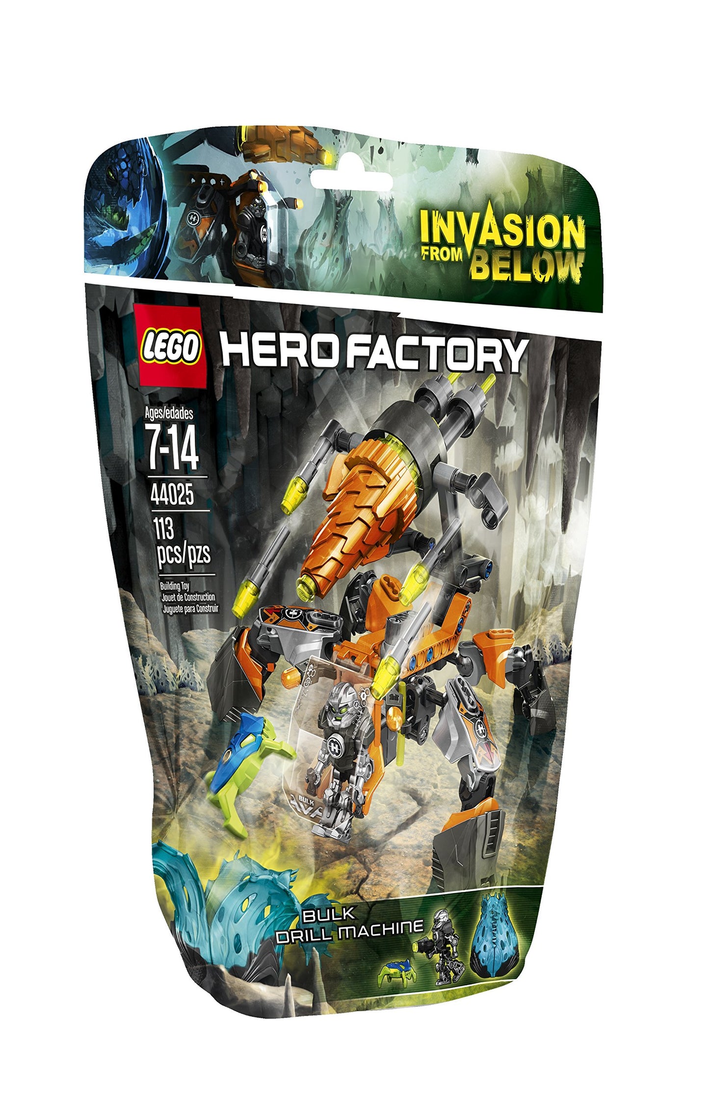 LEGO Hero Factory Bulk Drill Machine 44025 Building Set