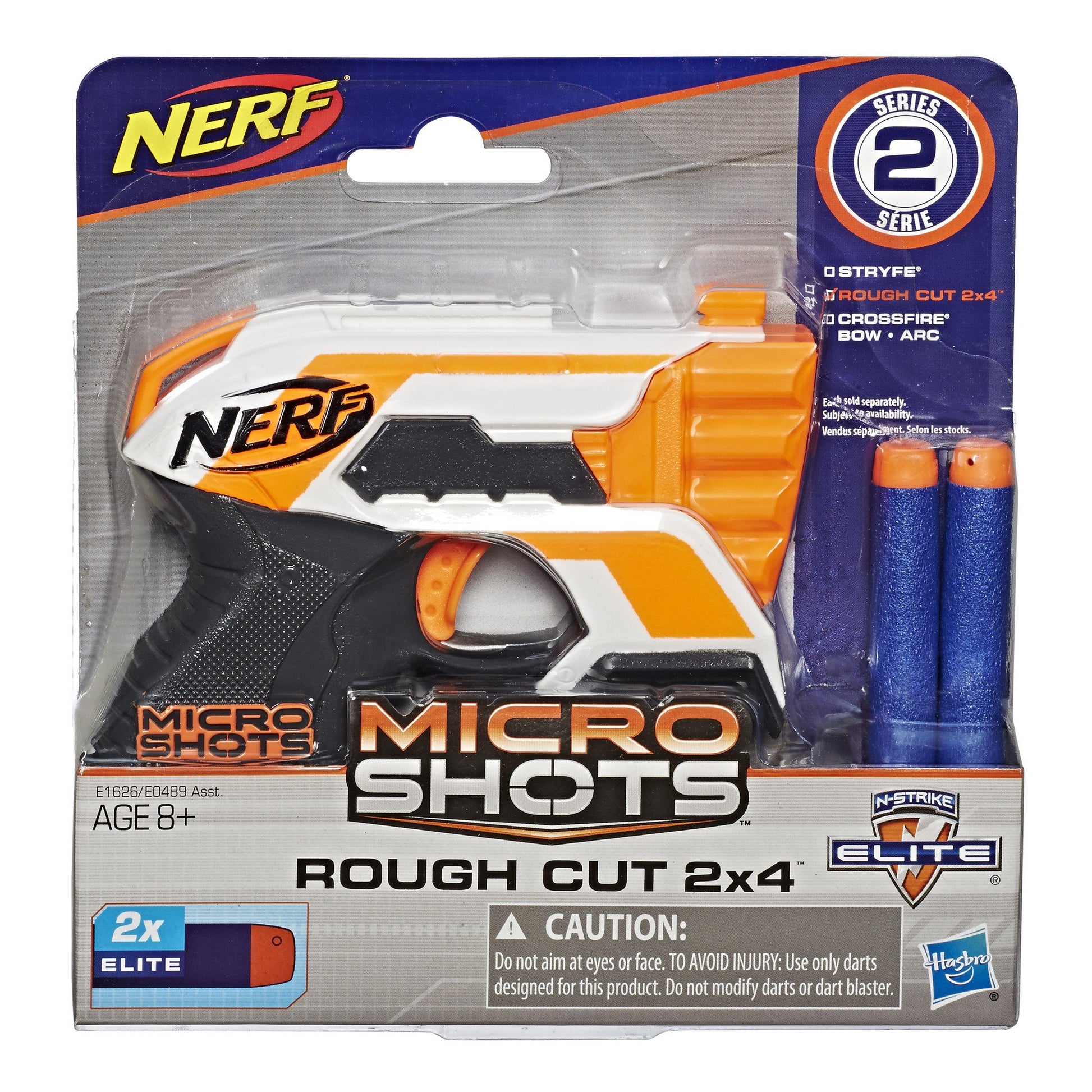 Nerf MicroShots N-Strike Elite Rough Cut 2x4