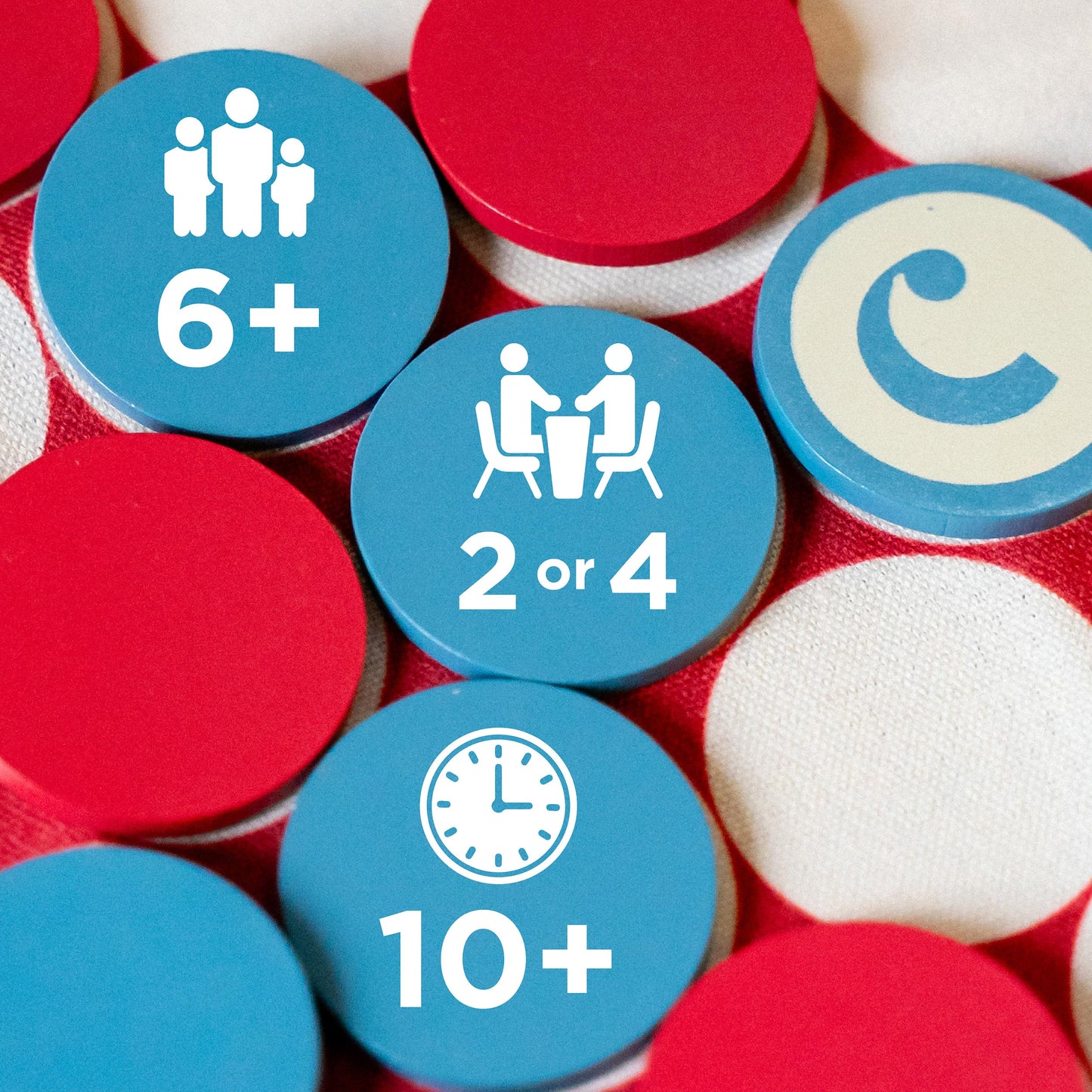 CULLS, an Abstract Strategy Board Game, Smarter Than Checkers and More Fun Than Chess, A Travel Friendly Quick Thinking Tactics Game for Ages 6 & Up