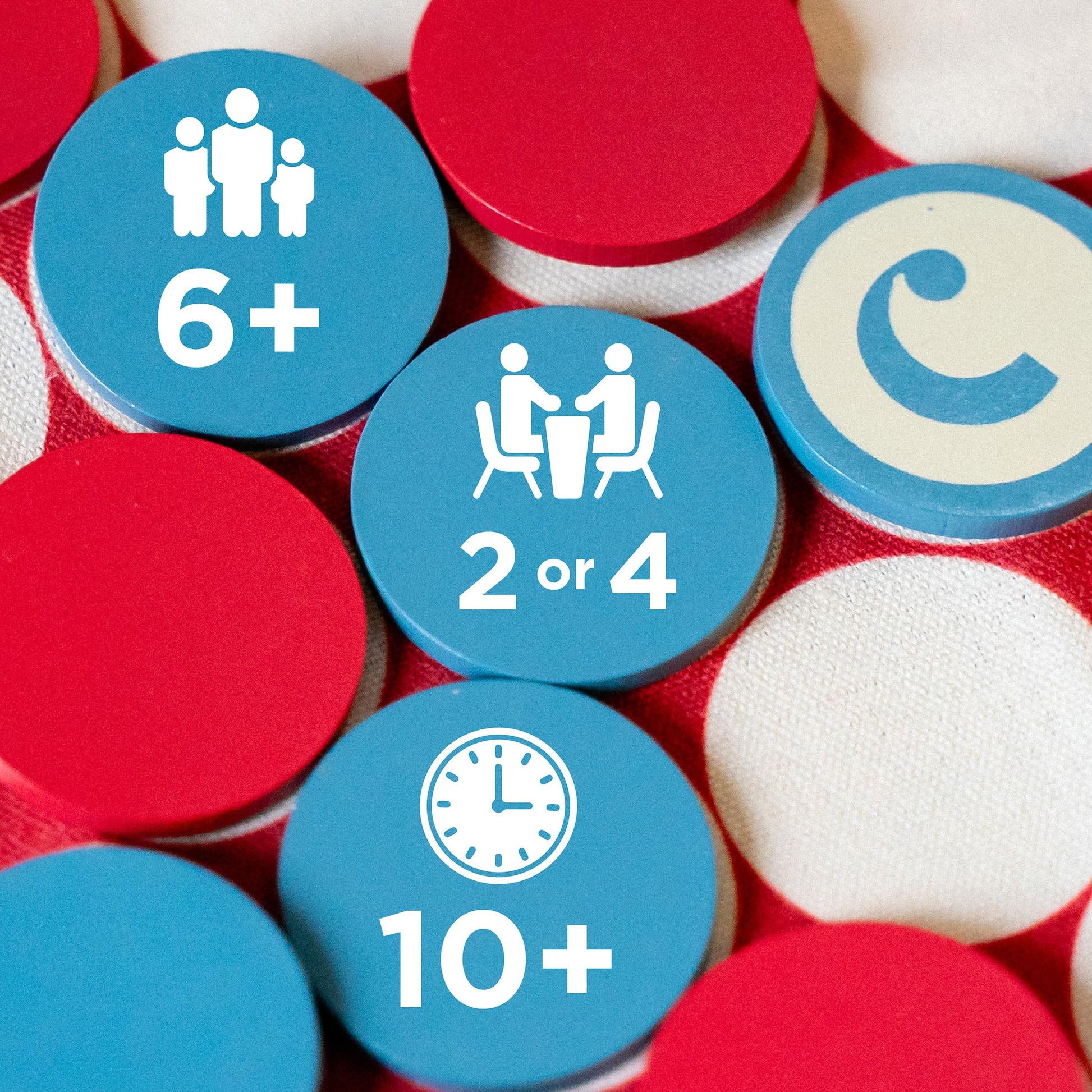 CULLS, an Abstract Strategy Board Game, Smarter Than Checkers and More Fun Than Chess, A Travel Friendly Quick Thinking Tactics Game for Ages 6 & Up