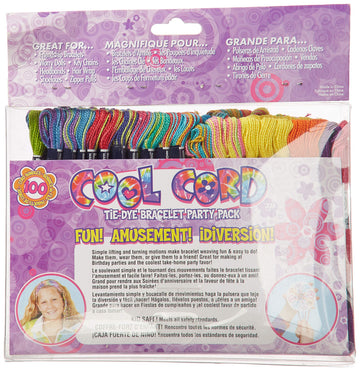 Janlynn Cool Cord Friendship Bracelet Pack, Makes 100 Bracelets