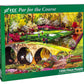 Par for The Course (Golf) Jigsaw Puzzle 1000 Pieces - Precision Cut, Challenging Golf Puzzle for Adults, Vibrant Colors, 1000 Piece Golfing Jigsaw by