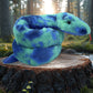 DolliBu Blue Tie-Dye Snake Stuffed Animal - Huggable Snake Plush, Adorable Playtime Plush Toy, Cute Wildlife Animal Cuddle Gifts, Super Soft Plush
