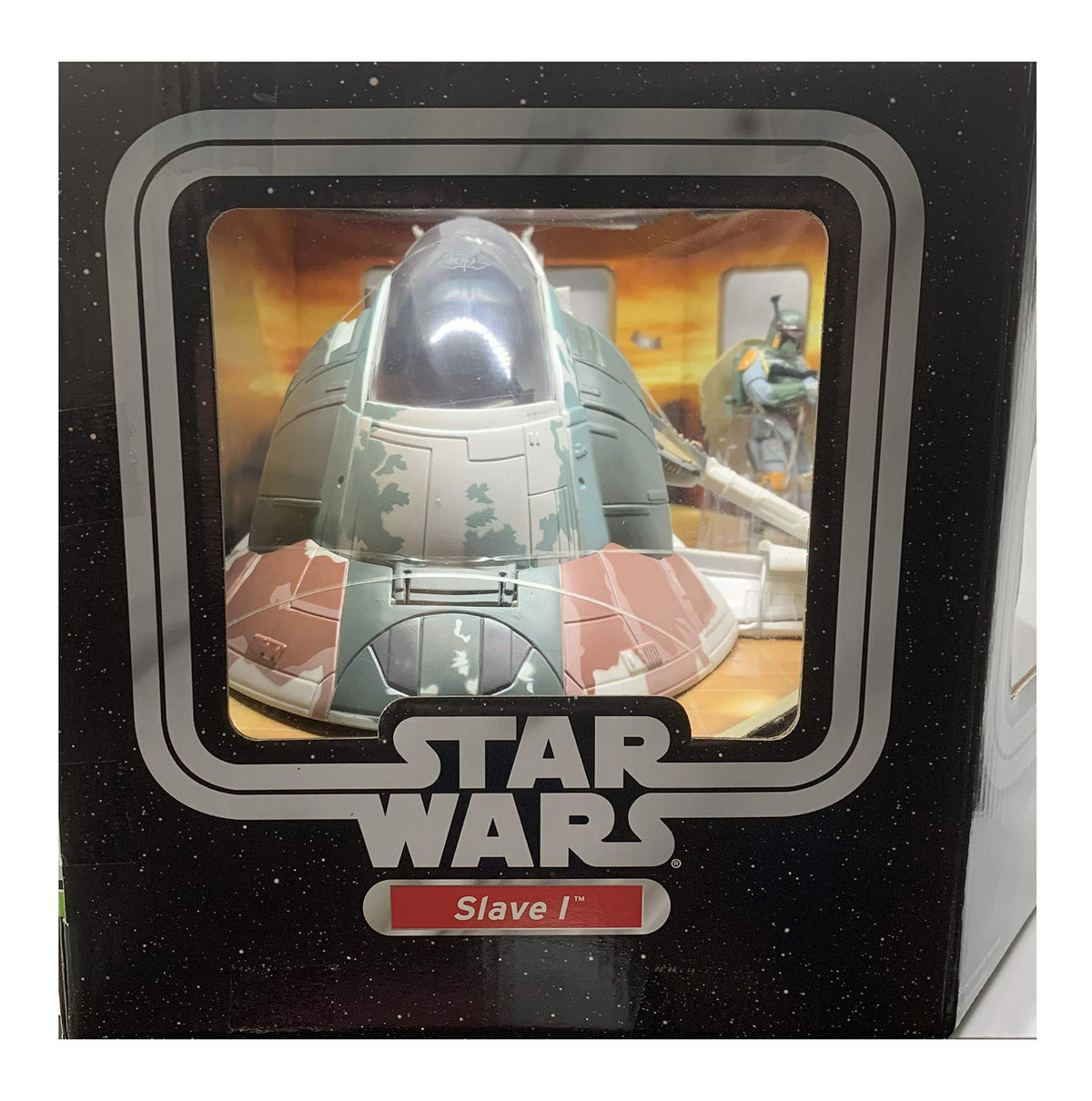 Slave 1 with Boba Fett Figure - Star Wars OTC Vehicle Collection