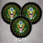 Havercamp U.S. Army Party Balloons (3pcs.)! 18" Round Foil Mylar Balloons. U.S. Army Licensed. American Heroes Military Camo Collection.