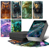 ZZBUY Animal Spirit Oracle Cards, 54 Animal Totems Oracle Deck with Meanings on Them Enhance Spiritual Awareness