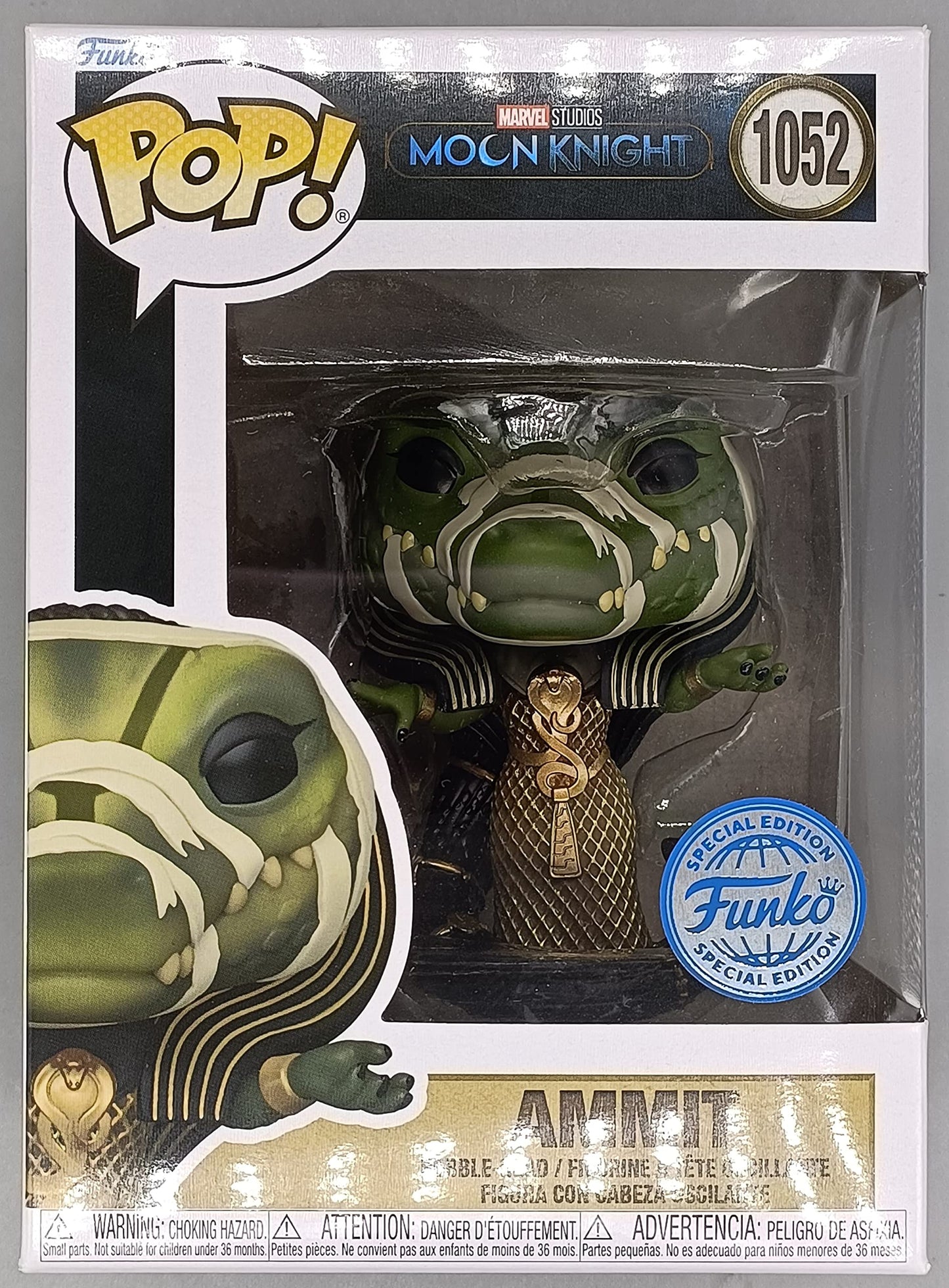 Funko Pop! Marvel: Moon Knight Series: Ammit The Devourer of Souls Exclusive Vinyl Figure