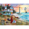 1000 Piece Puzzle for Adults David Maclean Picking Wildflowers Lighthouse Colorful Jigsaw 27x20