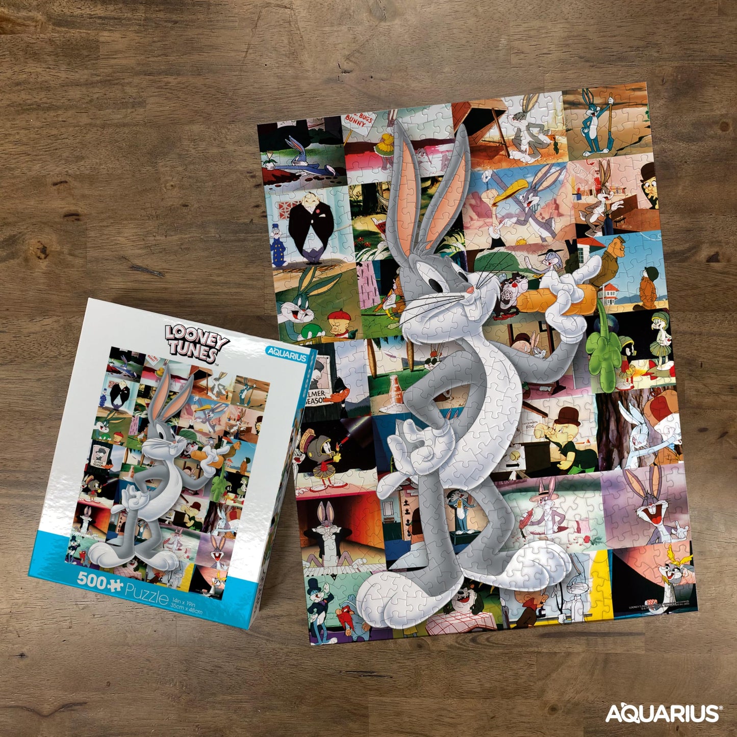 AQUARIUS Looney Tunes Bugs Bunny (500 Piece Jigsaw Puzzle) - Glare Free - Precision Fit - Officially Licensed Looney Tunes Merchandise & Collectibles
