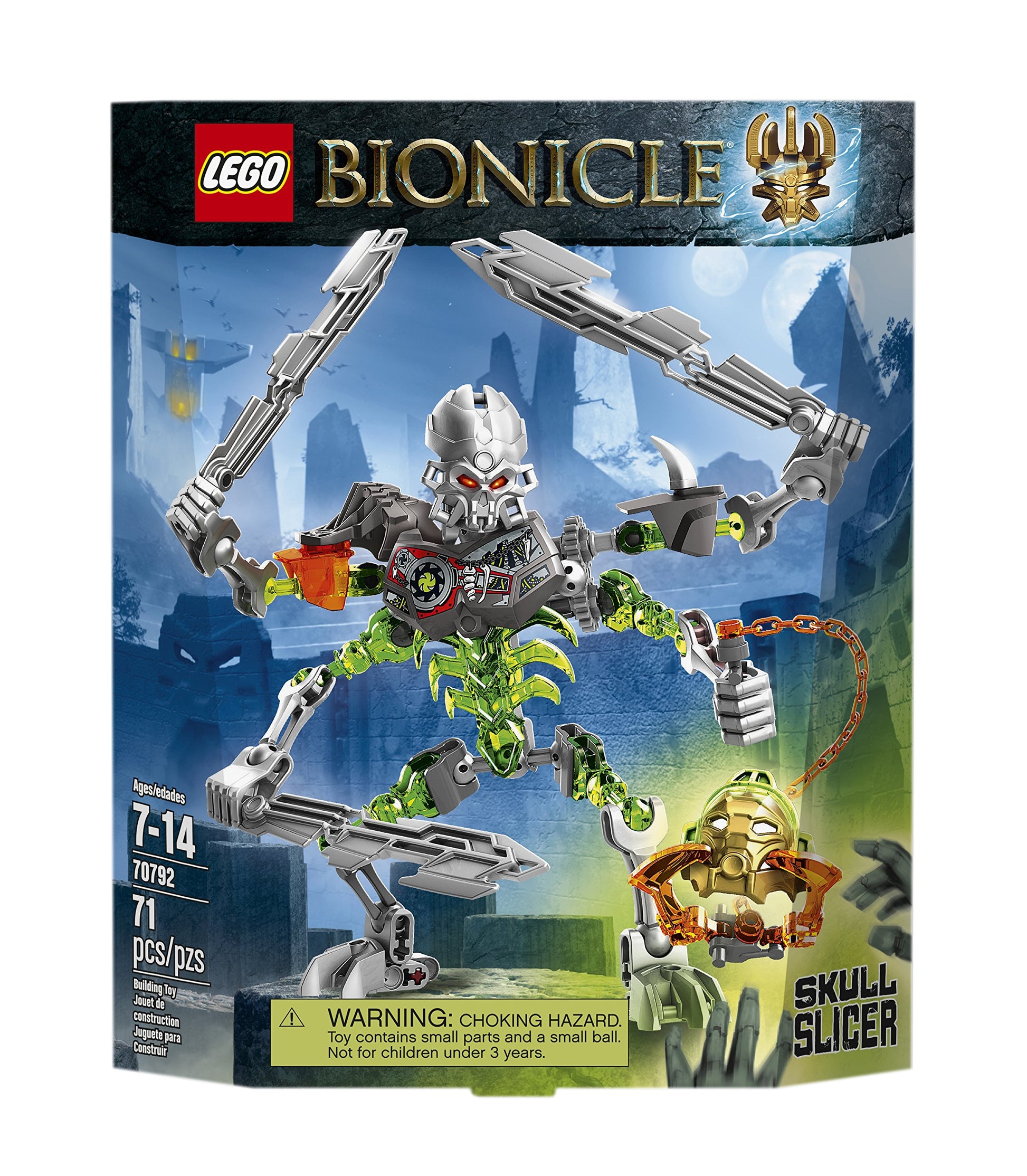 LEGO Bionicle 70792 Skull Slicer Building Kit