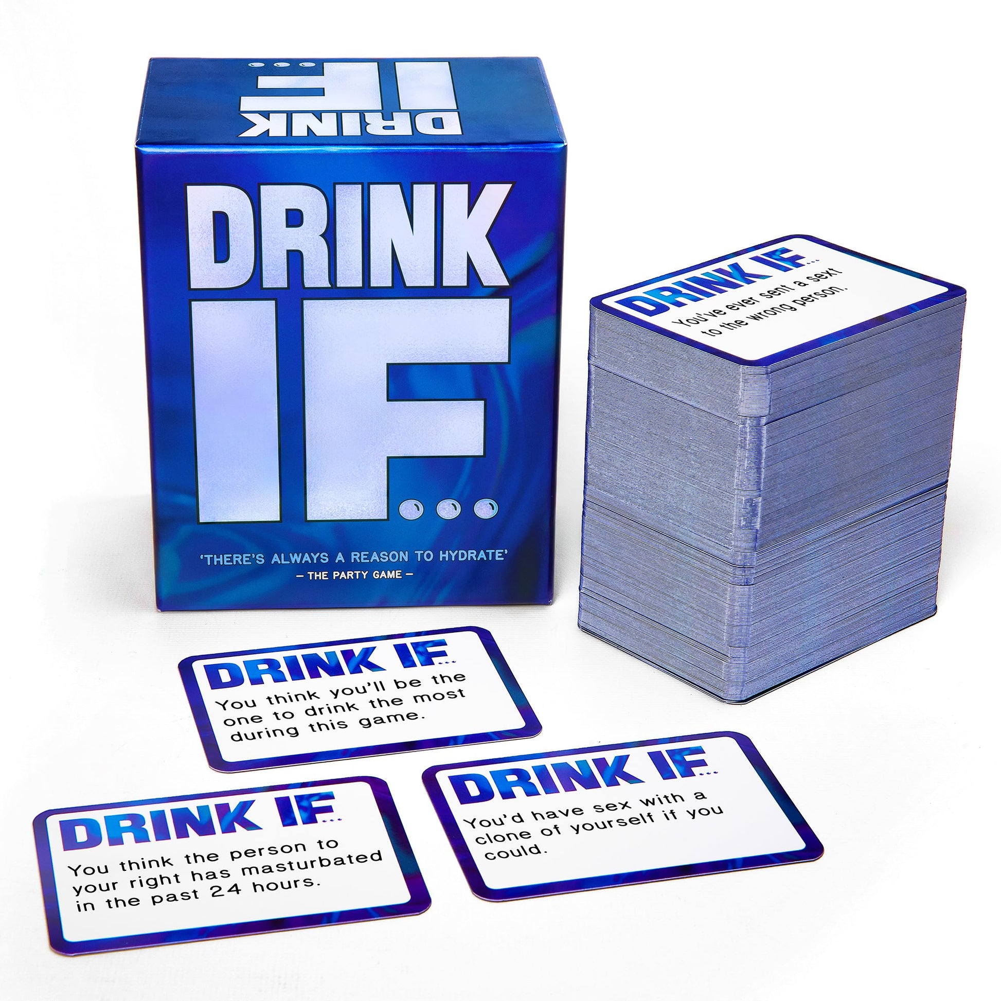 Drink IF… Adult Drinking Game for Parties + After Dark Expansion Set | Funny Icebreaker & Conversation Starter Card Game for Friends and Groups |