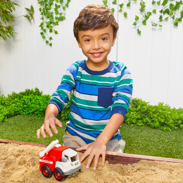 Little Tikes Dirt Diggers Mini Fire Truck Indoor Outdoor Multicolor Toy Car and Toy Vehicles for On the Go Play for Kids 2+