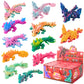 JOYIN 12 Pcs 3D Printed Dragon Blind Box Series, Mystery Box Party Favors for Kids 8-12, Mini Articulated Fidget Animals, Bulk Sensory Toys for Goodie