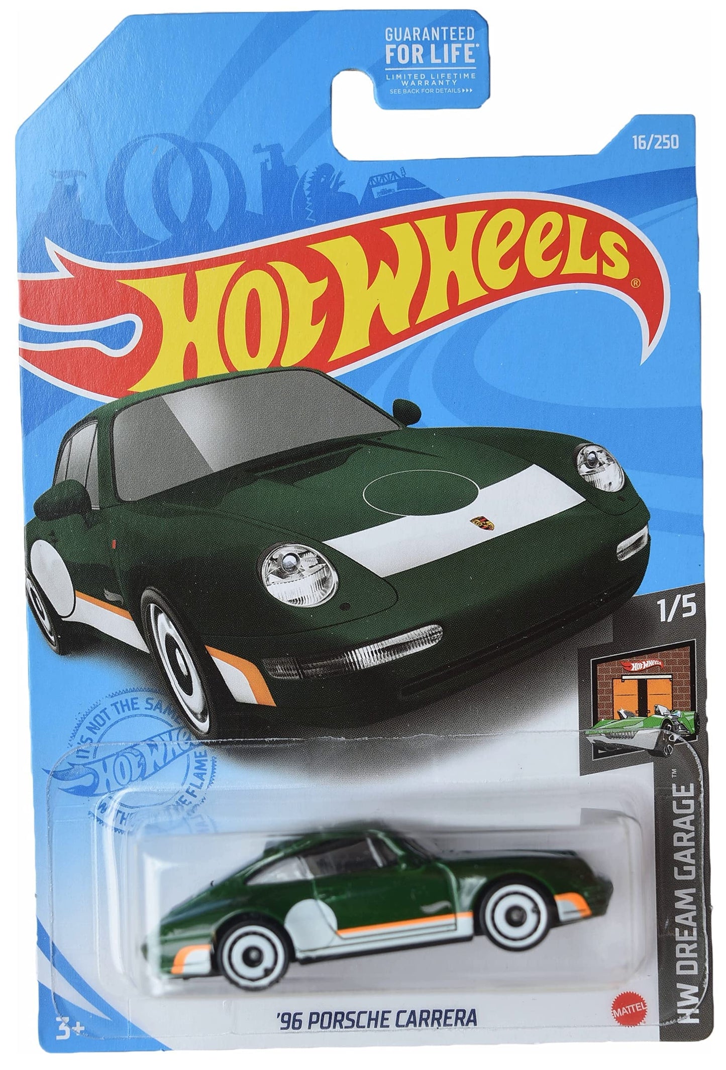 Hot Wheels '96 Porsche Carrera, Dream Garage 1/5