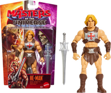 Masters of the Universe Movie He-Man 5.5 Inch Action Figure Hero Toy, Content Accurate, 14 Movable Joints & Power Sword
