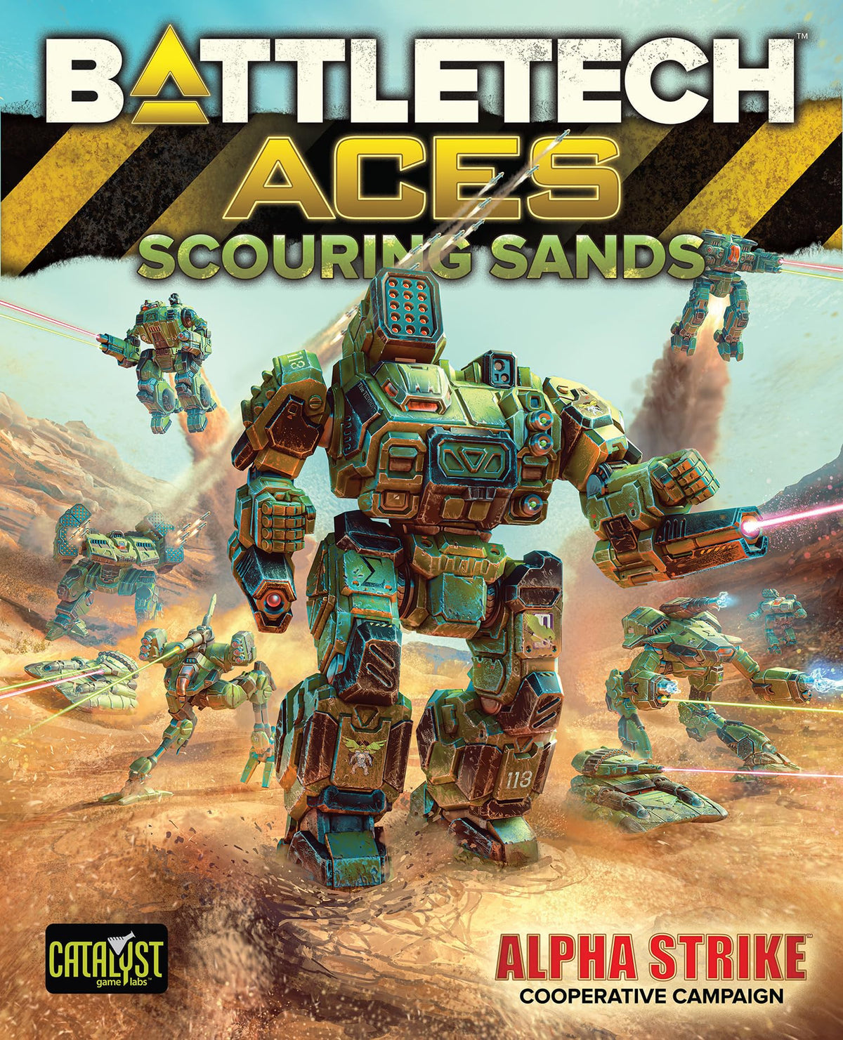 Catalyst Game Labs BattleTech Aces Scouring Sands Game