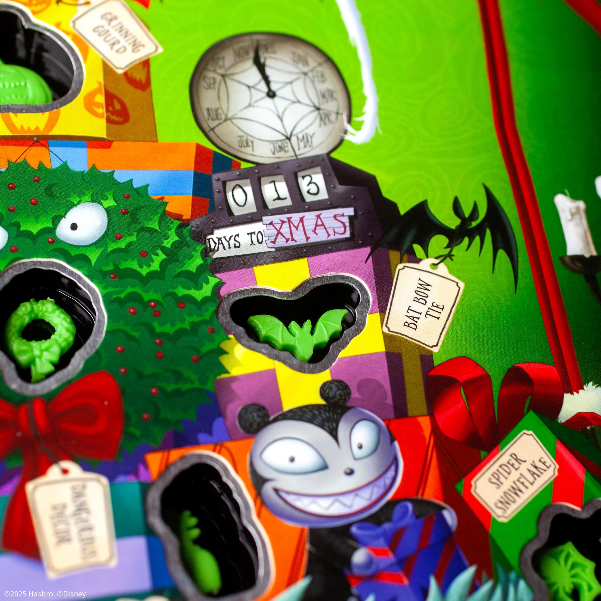 Operation: Disney The Nightmare Before Christmas Board Game, Featuring Jack Skellington & Zero, Classic Tactile Collectible Family Game for Halloween