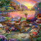 Ceaco - Lilia - Sunset on an Italian Terrace - 300 Piece Puzzle for Adults