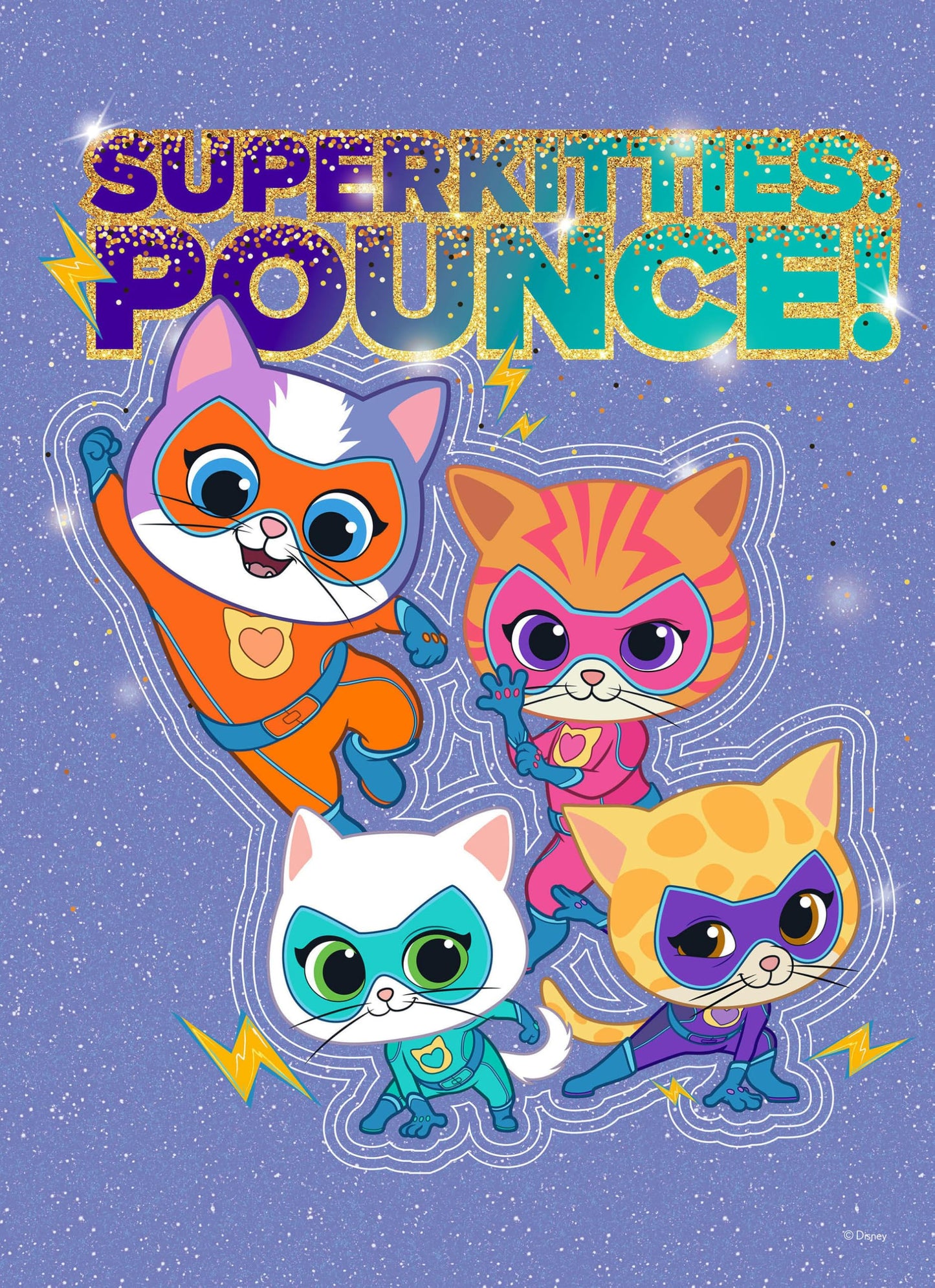 Disney Super Kitties 4 Pack Multipack Jigsaw Puzzlesor Kids Ages 3-6+