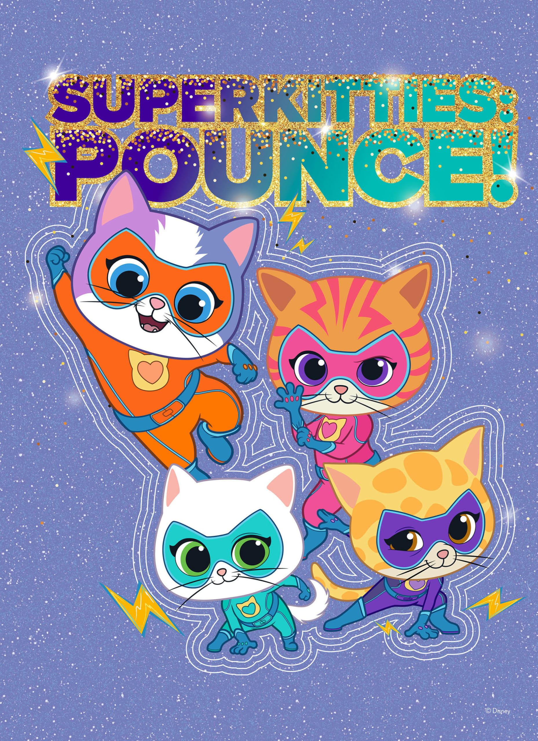 Disney Super Kitties 4 Pack Multipack Jigsaw Puzzlesor Kids Ages 3-6+