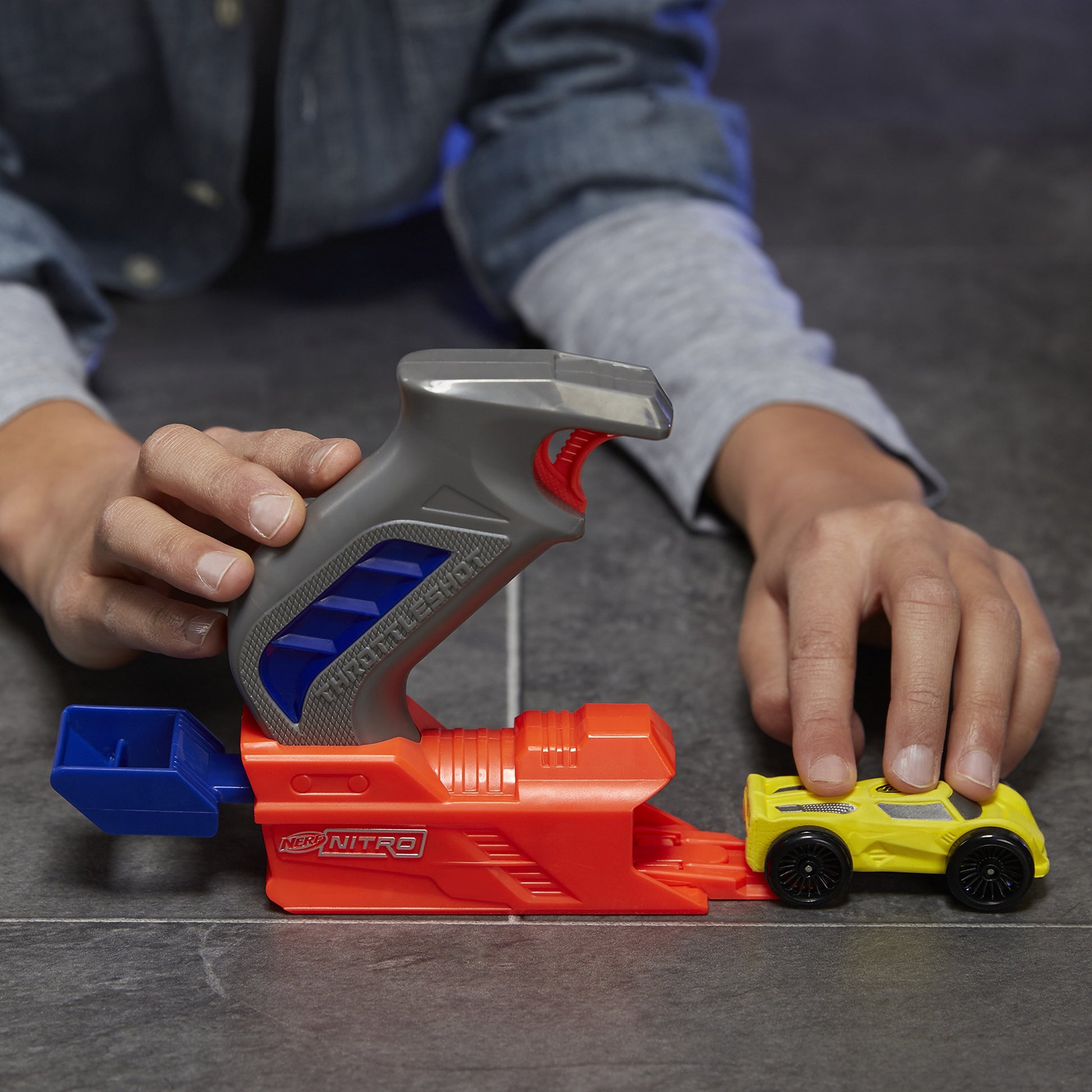 Nerf Nitro ThrottleShot Blitz, Gray