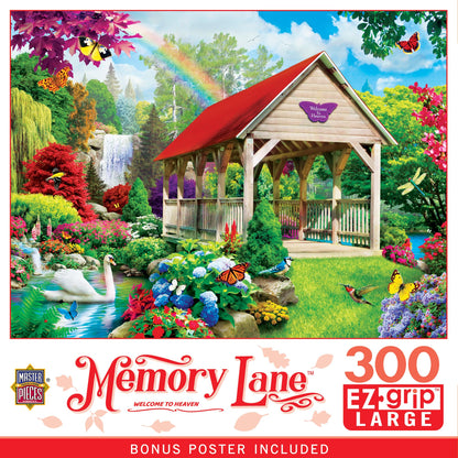 Masterpieces 300 Piece EZ Grip Jigsaw Puzzle - Welcome to Heaven - 18"x24"