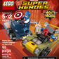 LEGO Super Heroes Mighty Micros: Captain America vs Red Skull 76065 Building Kit (95 Piece)