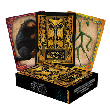 AQUARIUS Fantastic Beasts Playing Cards - Fantastic Beasts Themed Deck of Cards for Your Favorite Card Games - Officially Licensed Fantastic Beasts
