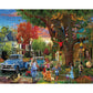 White Mountain 1000 Piece Jigsaw Puzzle Friendly Summer, The Neighborhood