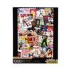 AQUARIUS Elvis Presley - Movie Poster Collage 1000 Piece Jigsaw Puzzle
