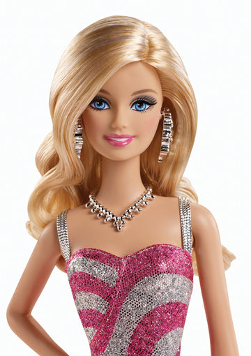 Barbie Ruffle Gown Doll